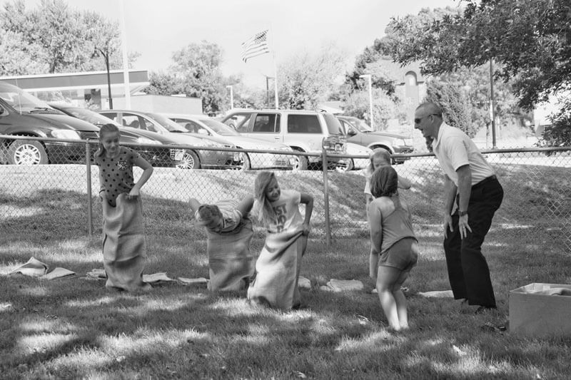 old-time-sack-race